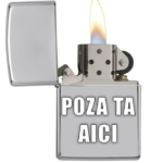 Bricheta tip Zippo Personalizata